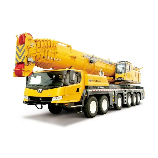 220 ton long boom truck crane XCT220 for sale