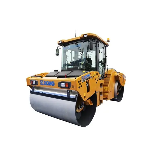 Double drum vibratory road roller XD133 for sale