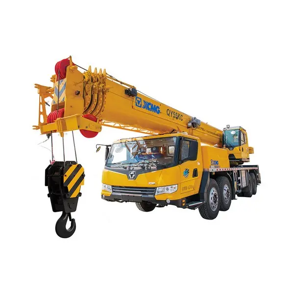 Hydraulic pickup truck crane QY55KC for sale