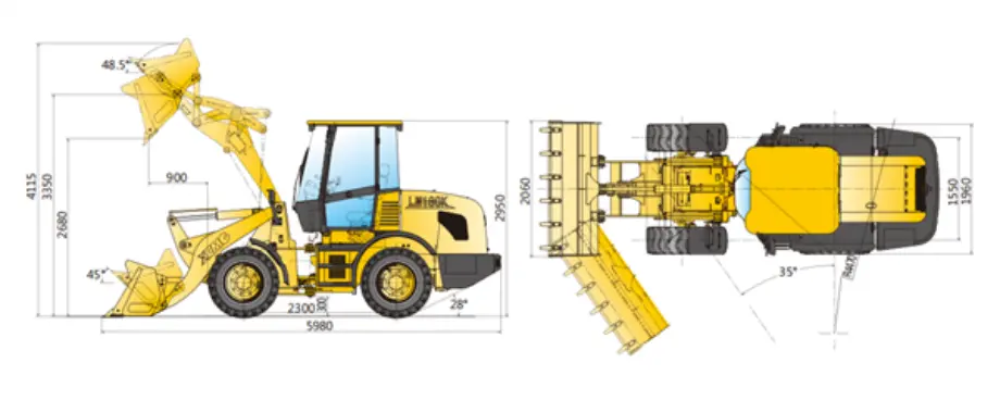 LW180KV 1.8 Ton Mini Wheel Loader4