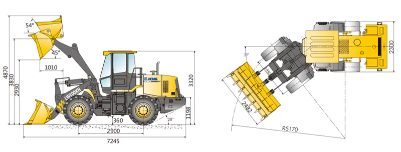 LW300KN 3 Ton Wheel Loader