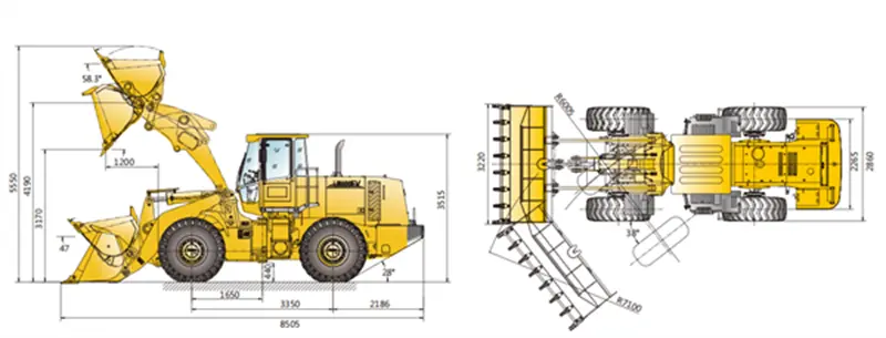 LW600FN 6 Ton Wheel Loader2