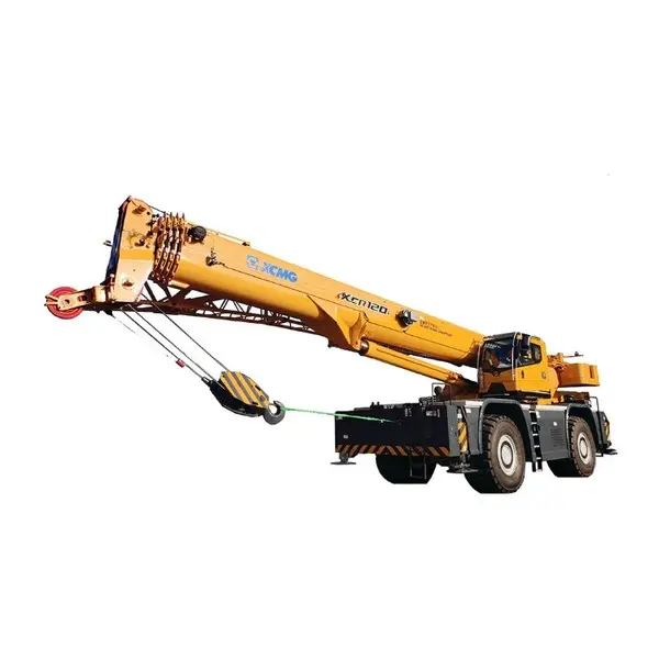 Rough terrain crane XCR120 for sale