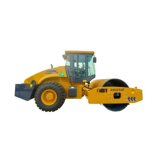 Single drum road roller soil compactor XS223JE for sale