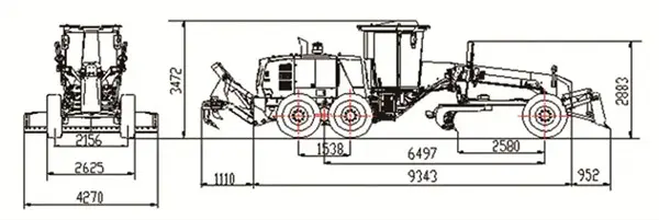 Widely used motor grader GR2205T for sale-5