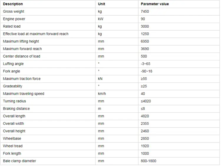 XC6-3007K 3 Ton Telescopic Handler-3