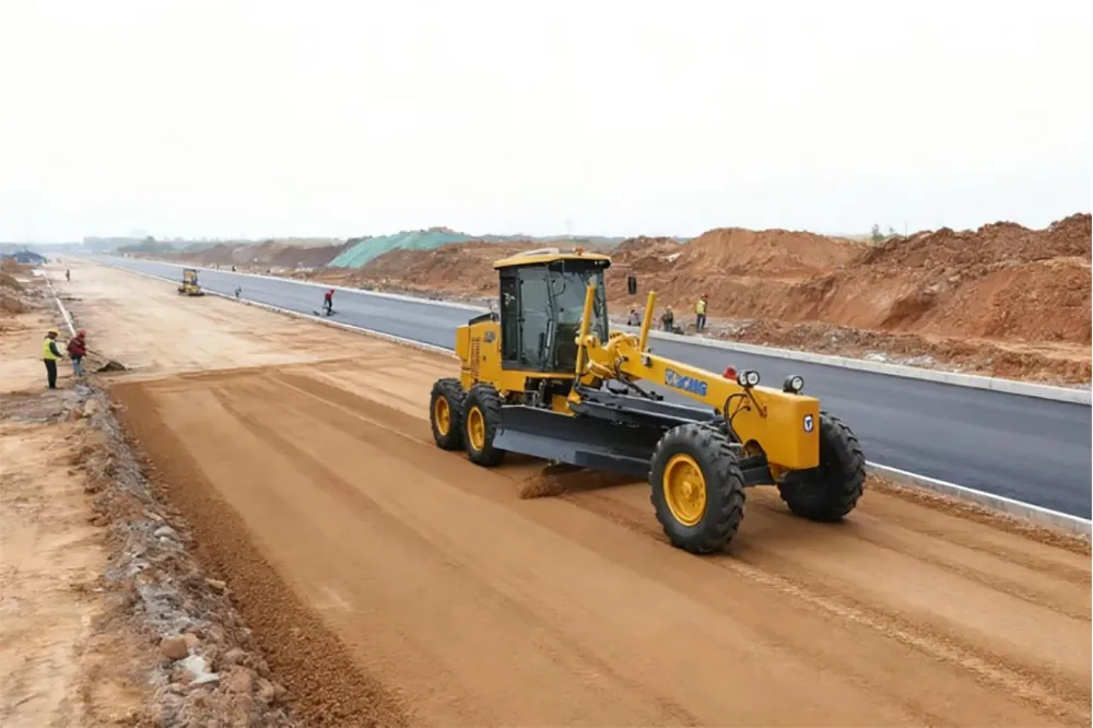 gr135 motor grader the ultimate solution for small scale construction projects