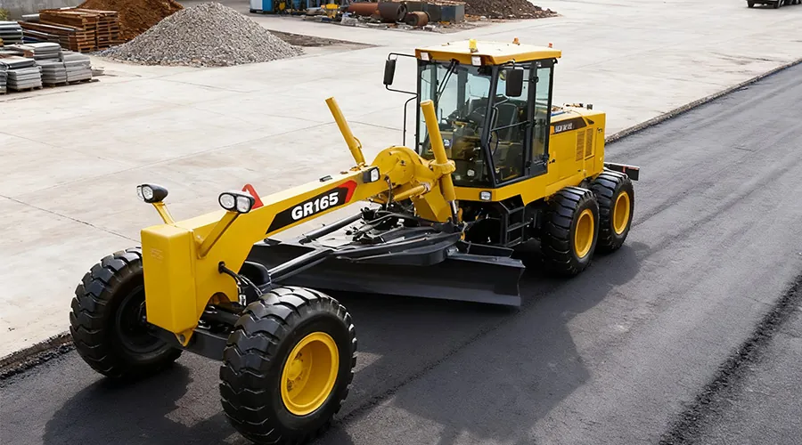 gr165 motor grader your go to road grader for small to medium construction