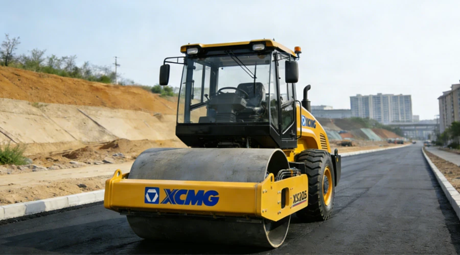 how to select a cost effective, high performance heavy duty road roller a deep dive into the xcmg xs205banner