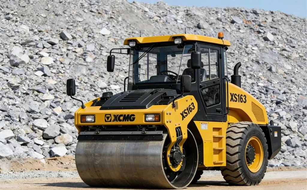 why top contractors choose xcmg xs163the road roller that cuts project time costs 