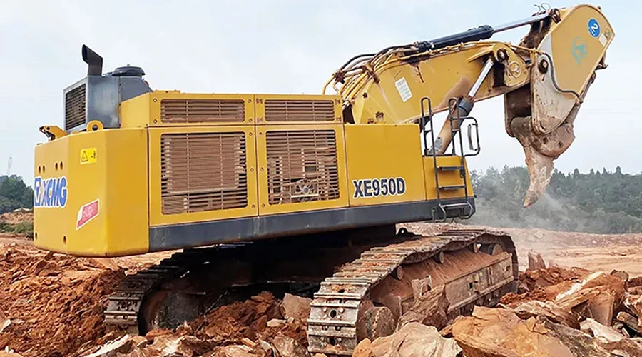 how does the xcmg xe950d mining excavator revolutionize heavy duty earthmoving banner