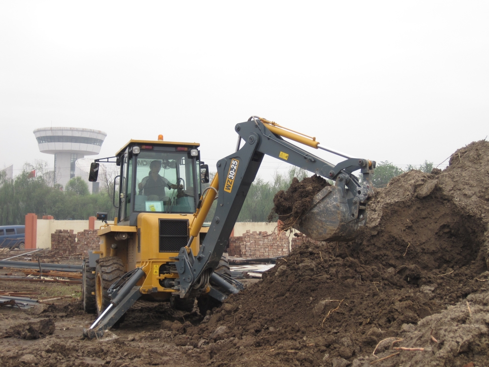 backhoe loader wz30 25b 1000