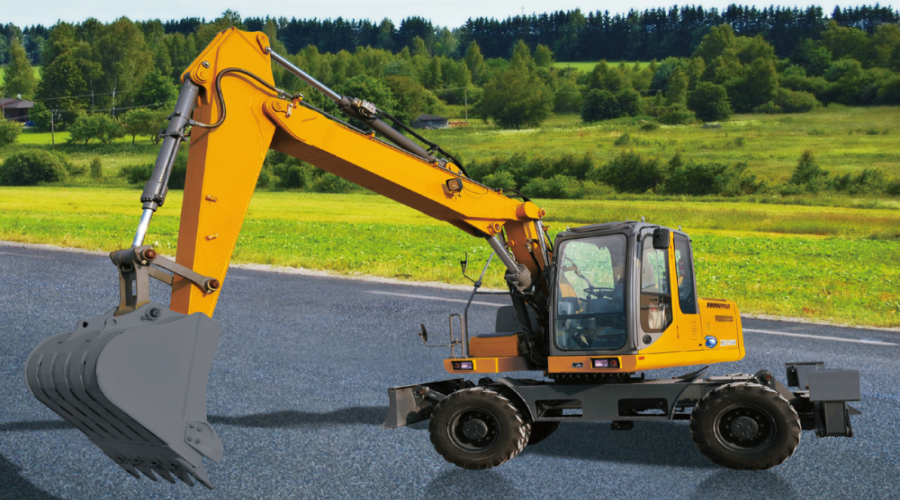 differences between crawler and wheeled excavators
