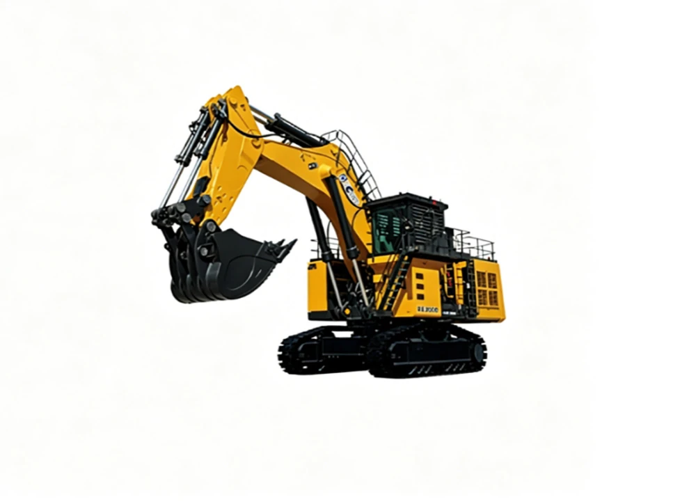 xcmg xe3000c 300t excavator front right view