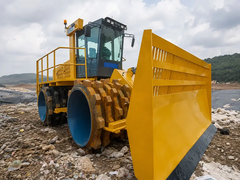 xh263j solid fill landfill compactor details
